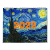 Vincent Van Gogh 2022 Kalender (Hoes)
