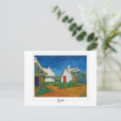 Vincent Van Gogh #23-3 - Kunst Briefkaart (Staand voorkant)