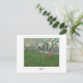 Vincent Van Gogh #24 - Fine Art Briefkaart (Staand voorkant)