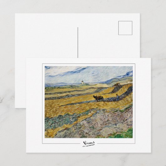 Vincent Van Gogh #28-3 - Fijne Kunst Briefkaart (Voorkant / Achterkant)