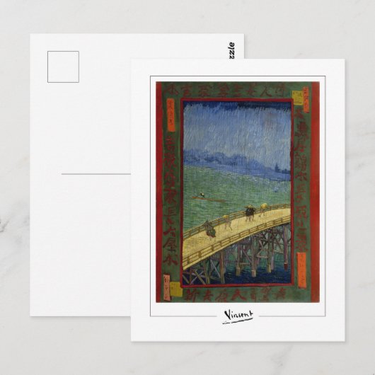 Vincent Van Gogh #29-2 - Fijne Kunst Briefkaart (Voorkant / Achterkant)