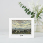 Vincent Van Gogh #34 - Kunst Briefkaart (Staand voorkant)