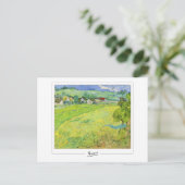 Vincent Van Gogh #50-2 - Fijne Kunst Briefkaart (Staand voorkant)