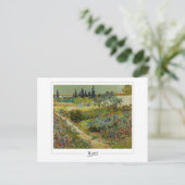 Vincent Van Gogh #6-2 - Kunst Briefkaart (Staand voorkant)