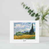 Vincent Van Gogh #6 - Kunst Briefkaart (Staand voorkant)