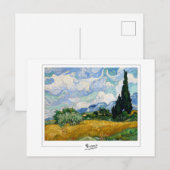 Vincent Van Gogh #6 - Kunst Briefkaart (Voorkant / Achterkant)