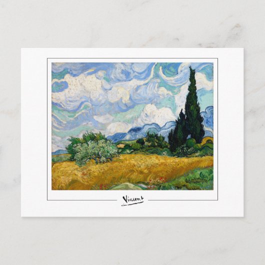 Vincent Van Gogh #6 - Kunst Briefkaart (Voorkant)