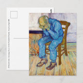 Vincent van Gogh - Aan de poort van de eeuwigheid Briefkaart (Voorkant / Achterkant)