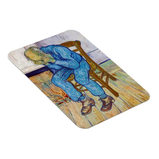 Vincent van Gogh - Aan de poort van de eeuwigheid Magneet (Rechterzijde)