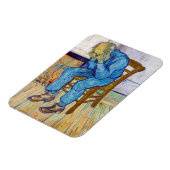Vincent van Gogh - Aan de poort van de eeuwigheid Magneet (Linkerzijde)