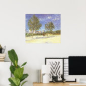 Vincent van Gogh - Aan de rand van Parijs Poster (Thuiskantoor)