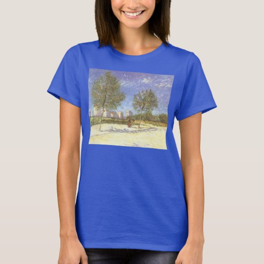 Vincent van Gogh - Aan de rand van Parijs T-shirt (Voorkant)