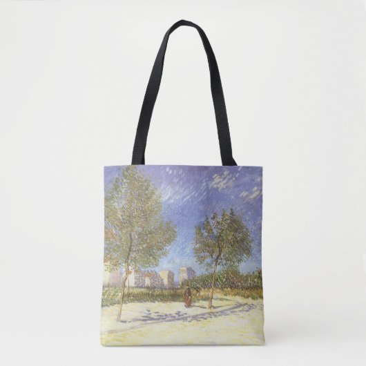 Vincent van Gogh - Aan de rand van Parijs Tote Bag (Voorkant)