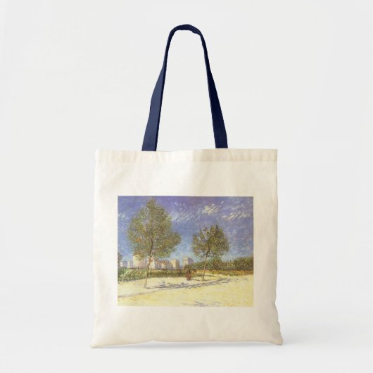 Vincent van Gogh - Aan de rand van Parijs Tote Bag (Voorkant)