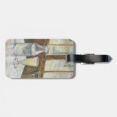 Vincent van Gogh Absinthe beroemd schilderij Bagagelabel (Achterkant horizontaal)