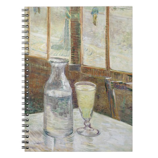 Vincent van Gogh Absinthe beroemd schilderij Notitieboek (Voorkant)