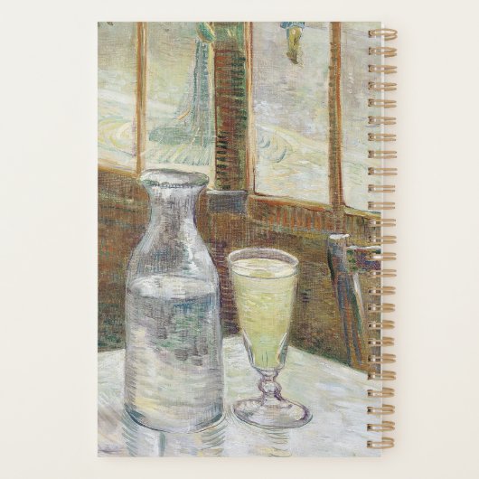 Vincent van Gogh Absinthe beroemd schilderij Planner (Achterkant)