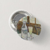 Vincent van Gogh Absinthe beroemd schilderij Ronde Button 3,2 Cm (Voorkant /achterkant)
