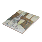 Vincent van Gogh Absinthe beroemd schilderij Tegeltje (Zijkant)