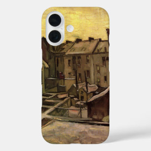 Vincent van Gogh, Achtererven van oude huizen, Ant iPhone 16 Hoesje