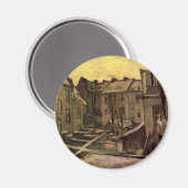 Vincent van Gogh, Achtererven van oude huizen, Ant Magneet (Voorkant / Achterkant)