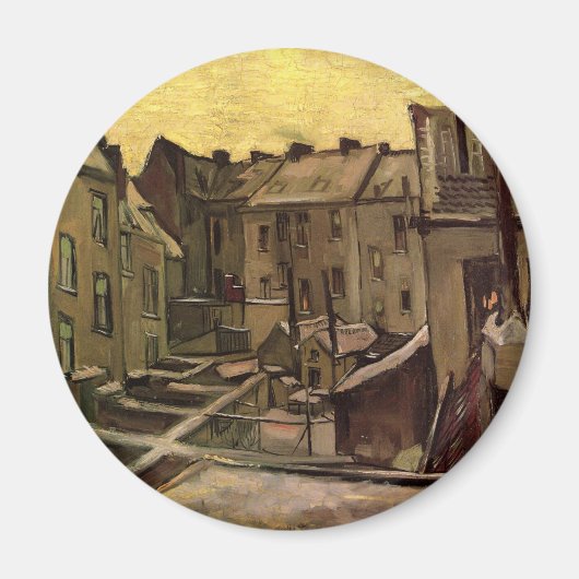 Vincent van Gogh, Achtererven van oude huizen, Ant Magneet (Voorkant)