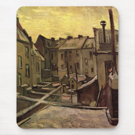 Vincent van Gogh, Achtererven van oude huizen, Ant Muismat (Voorkant)