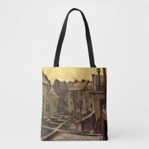 Vincent van Gogh, Achtererven van oude huizen, Ant Tote Bag