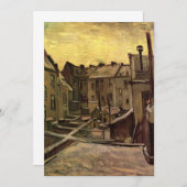 Vincent van Gogh, Achtertuin van oude huizen, Antw (Voorkant / Achterkant)