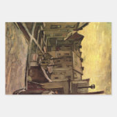 Vincent van Gogh, Achtertuin van oude huizen, Antw Inpakpapier Vel (Voorkant 3)