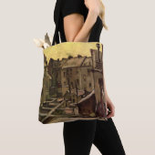 Vincent van Gogh, Achtertuin van oude huizen, Antw Tote Bag (Dichtbij)