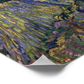 Vincent van Gogh - afgesloten veld met stijgende z Poster (Hoek)