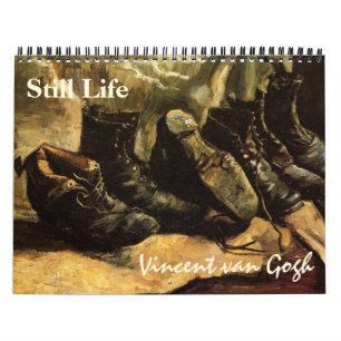 Vincent van Gogh Agenda met Stilleven Afbeeldingen Kalender
