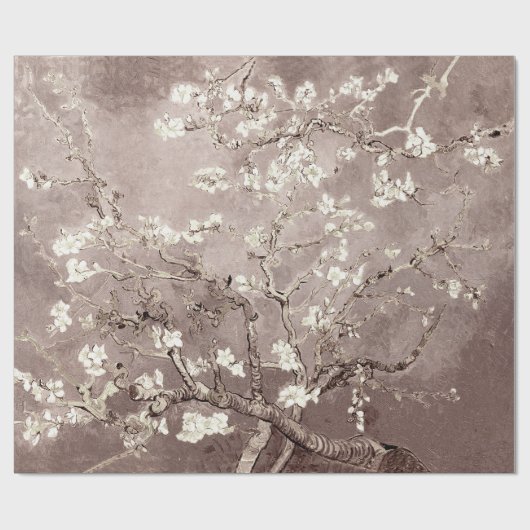 Vincent Van Gogh Almond Blosbezige Cadeaupapier (Vlak)