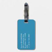 Vincent van Gogh - Almond Blossom Bagagelabel (Achterkant verticaal)