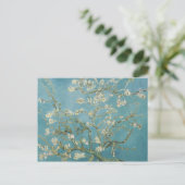 vincent van gogh , almond blossom briefkaart (Staand voorkant)