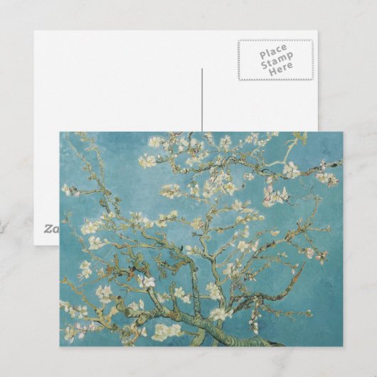 vincent van gogh , almond blossom briefkaart (Voorkant / Achterkant)