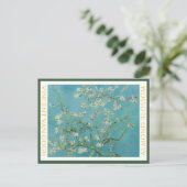 VINCENT VAN GOGH ... ALMOND BLOSSOM ... Briefkaart (Staand voorkant)