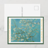 VINCENT VAN GOGH ... ALMOND BLOSSOM ... Briefkaart (Voorkant / Achterkant)