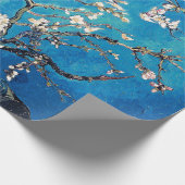 Vincent Van Gogh Almond Blossom Bright Turquoise Cadeaupapier (Hoek)