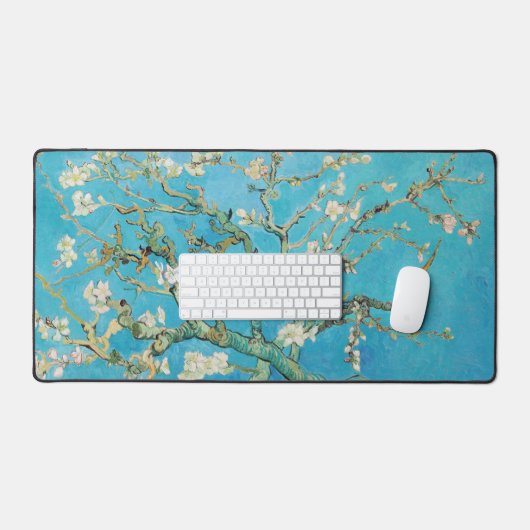 Vincent van Gogh - Almond Blossom Bureaumat (Keyboard & Muis)