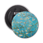 Vincent van Gogh - Almond Blossom Button Flesopener (Voorkant)