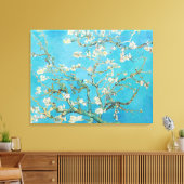 Vincent van Gogh - Almond Blossom Canvas Afdruk (Insitu (Woonkamer))