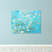 Vincent van Gogh - Almond Blossom Canvas Afdruk (Insitu (Houten vloer))