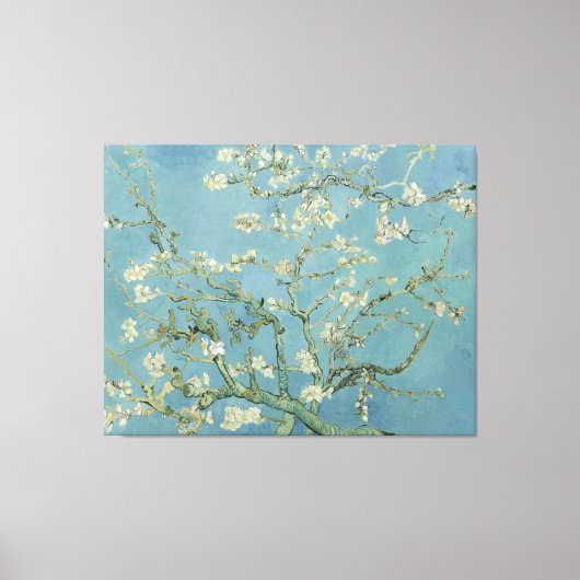 Vincent van Gogh - Almond Blossom Canvas Afdruk (Voorkant)