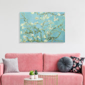 Vincent van Gogh - Almond Blossom Canvas Afdruk (Insitu (Woonkamer))