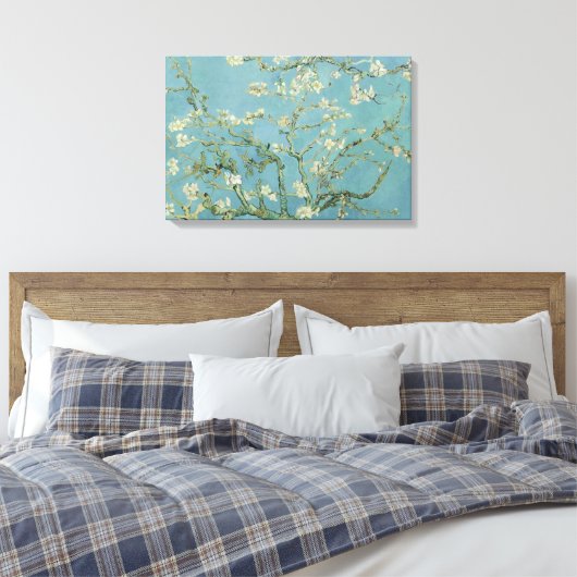 Vincent van Gogh - Almond Blossom Canvas Afdruk (Insitu (Slaapkamer))
