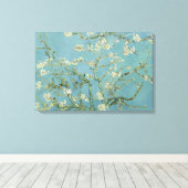 Vincent van Gogh - Almond Blossom Canvas Afdruk (Insitu (Houten vloer))