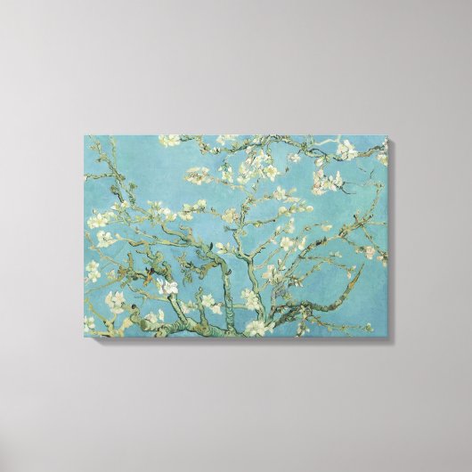 Vincent van Gogh - Almond Blossom Canvas Afdruk (Voorkant)