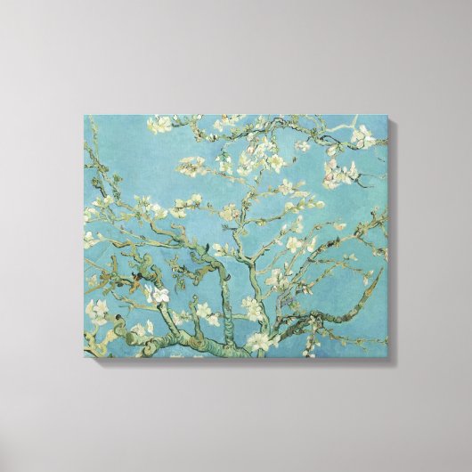 Vincent van Gogh - Almond Blossom Canvas Afdruk (Voorkant)